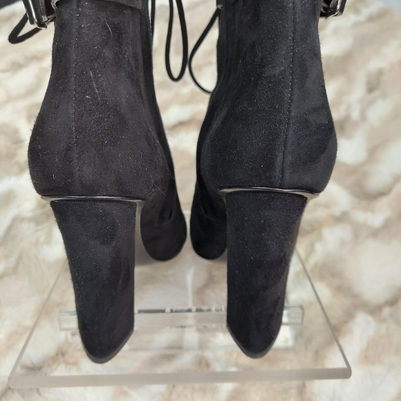 Giuseppe Zanotti Lace-up Ankle Boots, sz 7.5 - Picture 8 of 12